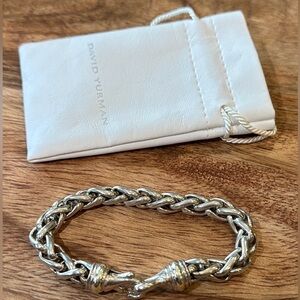 David Yurman Women’s Wheat
Bracelet in Yellow
Gold/Sterling Silver